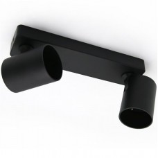 Φωτιστικό Σποτ 2xGU10 230V Αλουμινίου Μαύρο 3-6021